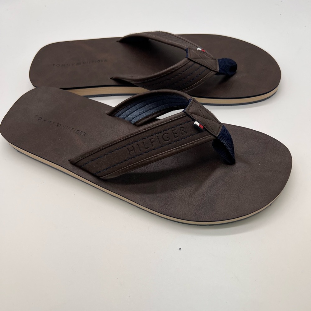 Tommy Hilfiger Dark Brown Men's Sandals